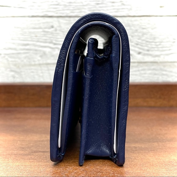 Gucci Blue Floral Quilted Bi-Fold Wallet 536353 - Picture 6 of 16